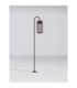 Motley 100cm Outdoor Bollard Corten LED 9W 395lm 3000K IP65-3