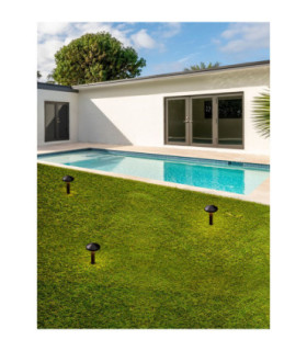 Nemo 20cm Outdoor Bollard Dark Anthracite LED 5W 424lm 3000K IP65-2