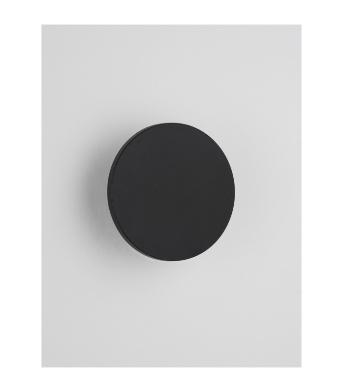 Tower Outdoor Flush Wall Lamp Sandy Black LED 8W 717lm IP65 3000K-3