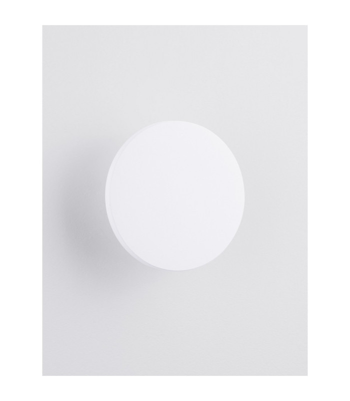 Tower Outdoor Flush Wall Lamp Sandy White LED 8W 714lm IP65 3000K-3