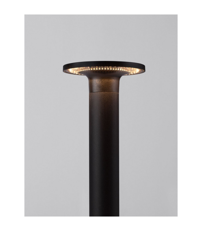 Tower Outdoor Bollard Sandy Black LED 8W 714lm IP65 3000K-5