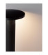 Tower Outdoor Bollard Sandy Black LED 8W 714lm IP65 3000K-6