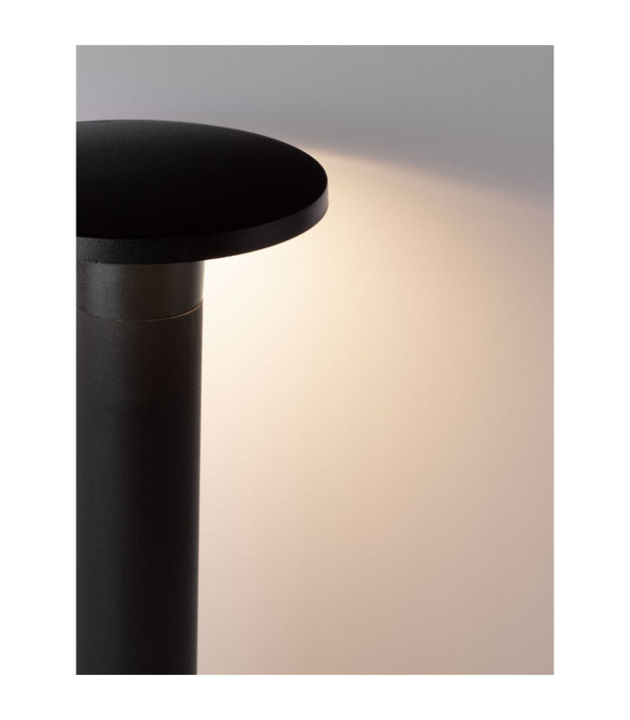 Tower Outdoor Bollard Sandy Black LED 8W 714lm IP65 3000K-6