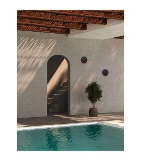 Nitro Outdoor Flush Wall Lamp Sandy Black LED 12W 469lm IP65 3000K-2
