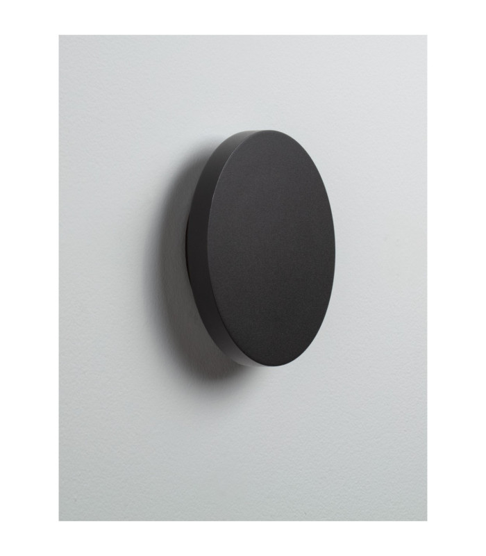 Nitro Outdoor Flush Wall Lamp Sandy Black LED 12W 469lm IP65 3000K-3
