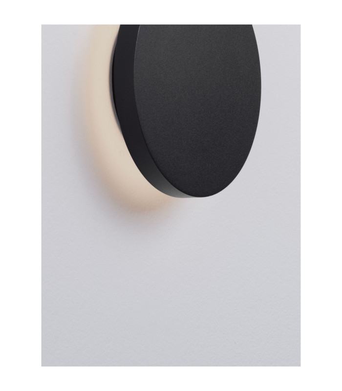 Nitro Outdoor Flush Wall Lamp Sandy Black LED 12W 469lm IP65 3000K-5