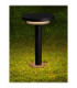 Nitro 24cm Outdoor Bollard Sandy Black LED 12W 469lm IP65 3000K-6