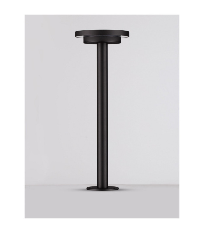 Nitro 44cm Outdoor Bollard Sandy Black LED 12W 469lm IP65 3000K-3