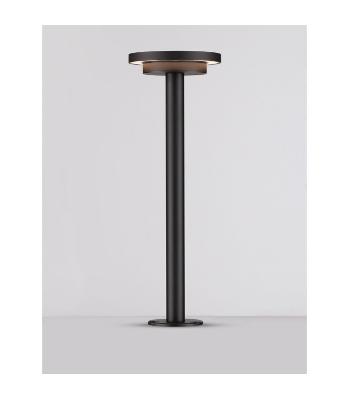 Nitro 44cm Outdoor Bollard Sandy Black LED 12W 469lm IP65 3000K-4