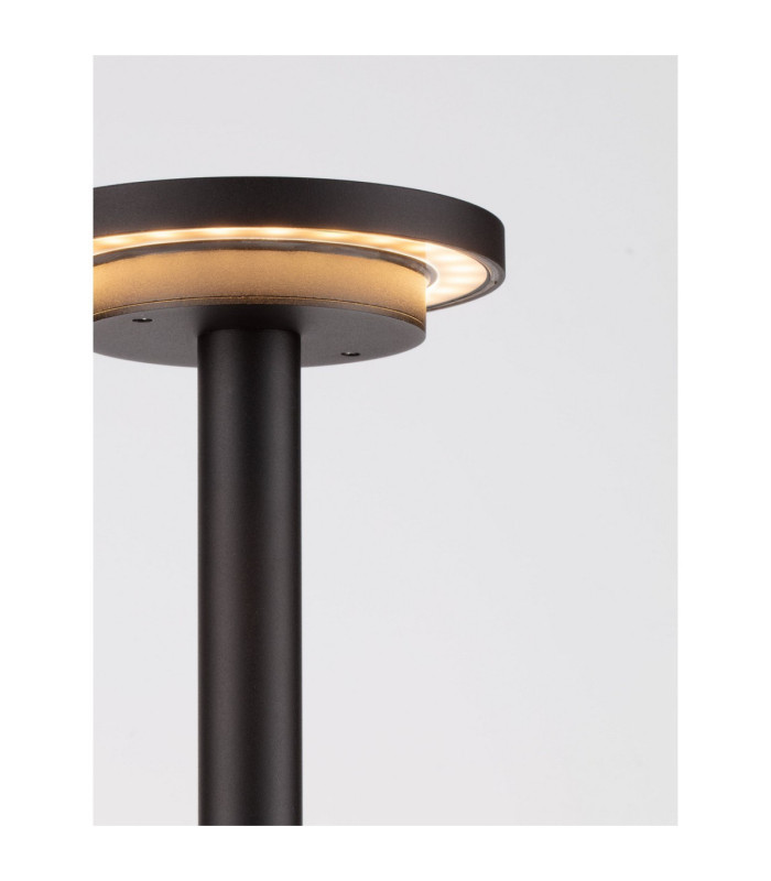 Nitro 44cm Outdoor Bollard Sandy Black LED 12W 469lm IP65 3000K-5