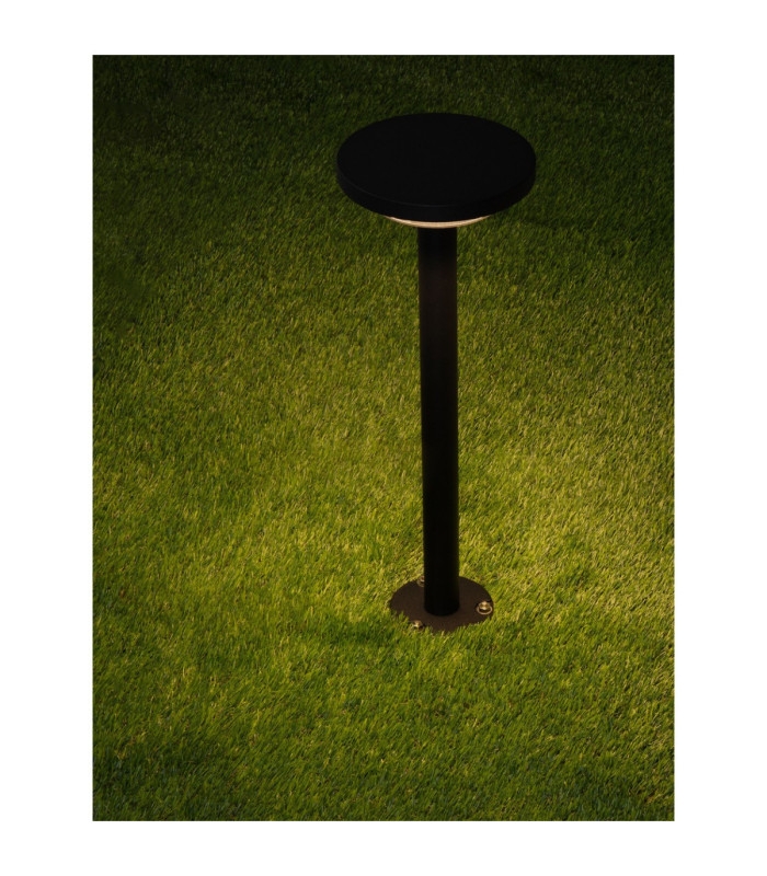 Nitro 44cm Outdoor Bollard Sandy Black LED 12W 469lm IP65 3000K-6