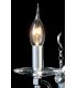 Wall Lamp Switched 2 Light Polished Chrome, Crystal - 8