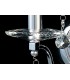 Wall Lamp Switched 2 Light Polished Chrome, Crystal - 9
