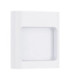 Tall Outdoor Flush Wall Lamp Sandy White LED 9W 562lm IP54 3000K-1