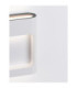 Tall Outdoor Flush Wall Lamp Sandy White LED 9W 562lm IP54 3000K-2