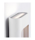 Tall Outdoor Flush Wall Lamp Sandy White LED 9W 562lm IP54 3000K-5