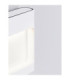 Tall Outdoor Flush Wall Lamp Sandy White LED 6W 388lm IP54 3000K-6