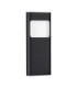 Tall Outdoor Bollard Sandy Black LED 4W 131lm IP54 3000K-1