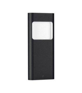 Tall Outdoor Bollard Sandy Black LED 4W 131lm IP54 3000K-1