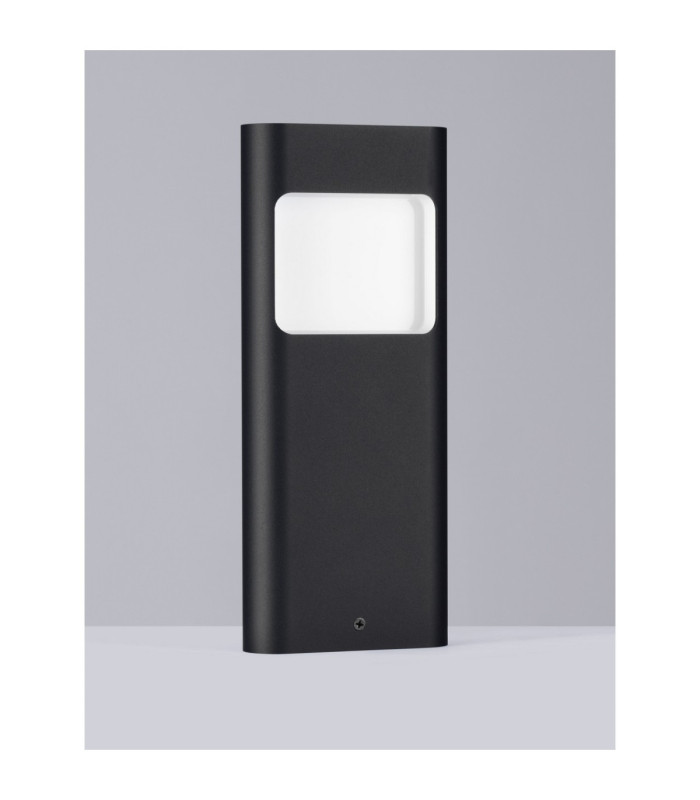 Tall Outdoor Bollard Sandy Black LED 4W 131lm IP54 3000K-3