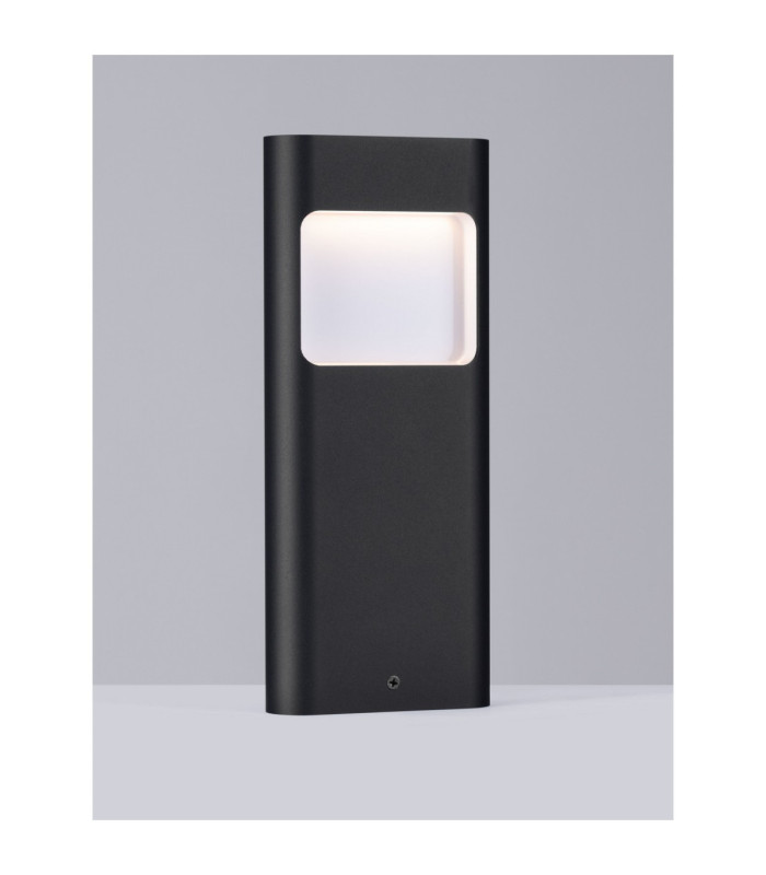 Tall Outdoor Bollard Sandy Black LED 4W 131lm IP54 3000K-4