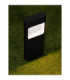 Tall Outdoor Bollard Sandy Black LED 4W 131lm IP54 3000K-5