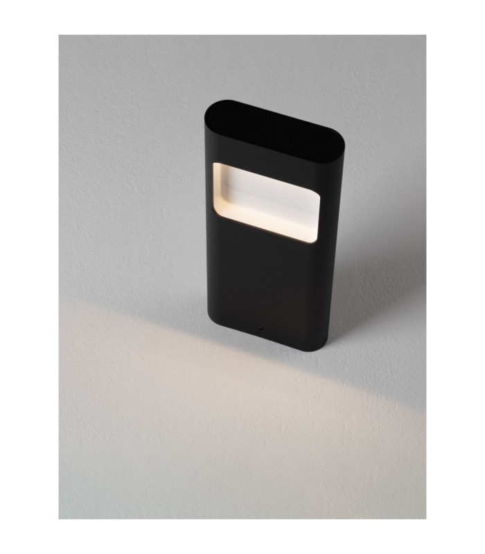 Tall Outdoor Bollard Sandy Black LED 4W 131lm IP54 3000K-6