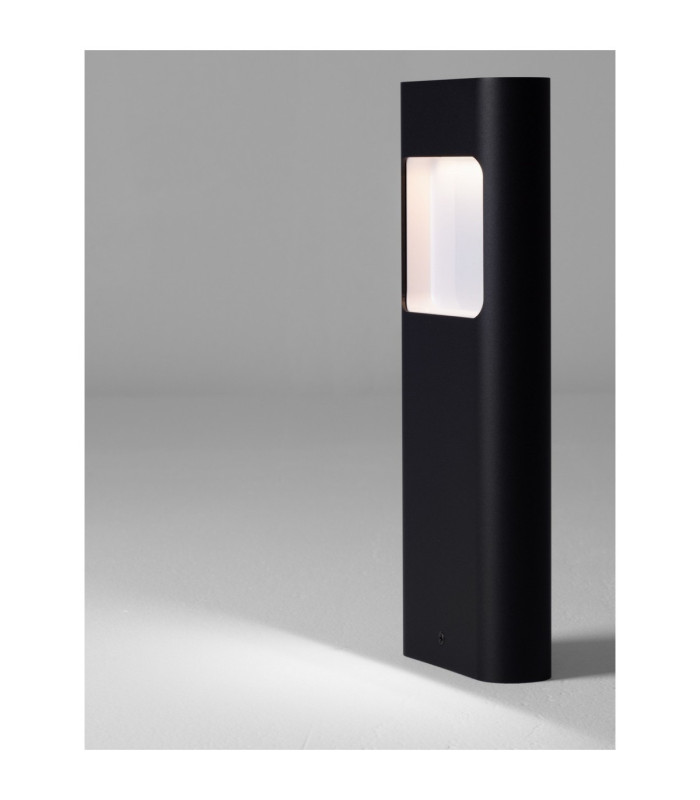 Tall Outdoor Bollard Sandy Black LED 4W 131lm IP54 3000K-7