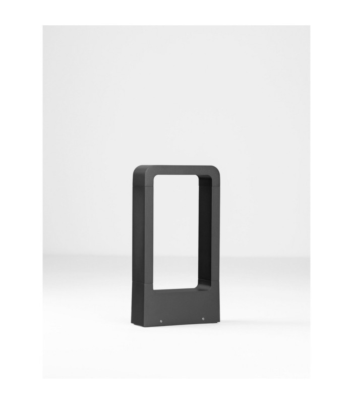 Minimal Outdoor Pedestal Light Sandy Black LED 7W 369lm 3000K IP65-3