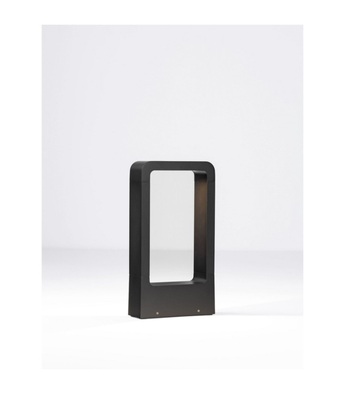 Minimal Outdoor Pedestal Light Sandy Black LED 7W 369lm 3000K IP65-4
