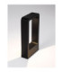 Minimal Outdoor Pedestal Light Sandy Black LED 7W 369lm 3000K IP65-6