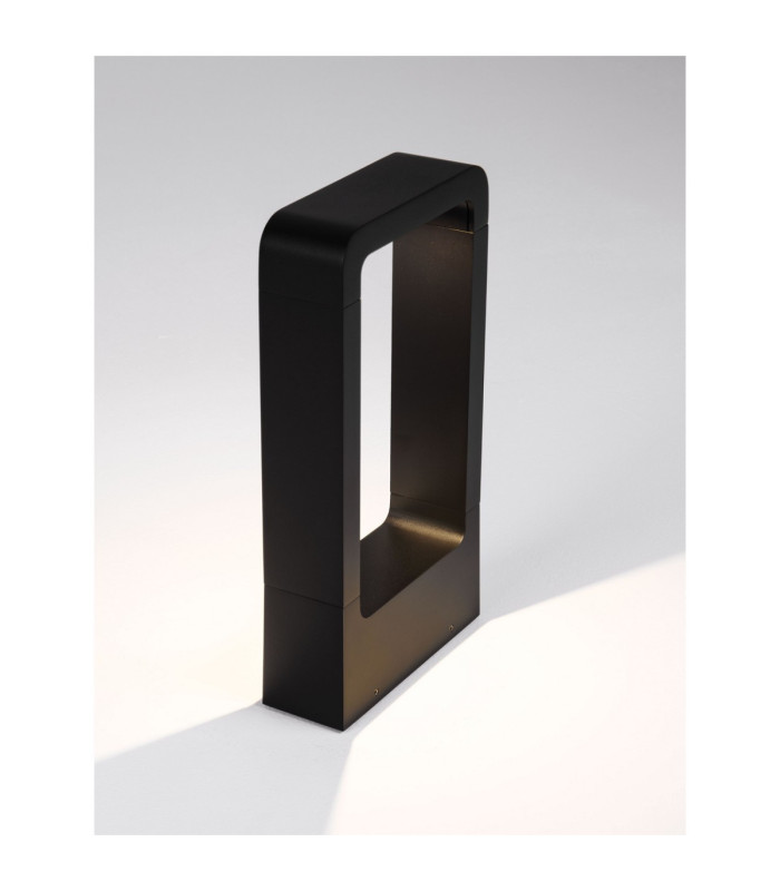 Minimal Outdoor Pedestal Light Sandy Black LED 7W 369lm 3000K IP65-6