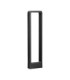 Minimal Outdoor Bollard Sandy Black LED 7W 369lm 3000K IP65-1