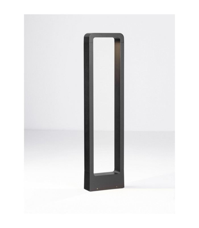 Minimal Outdoor Bollard Sandy Black LED 7W 369lm 3000K IP65-4