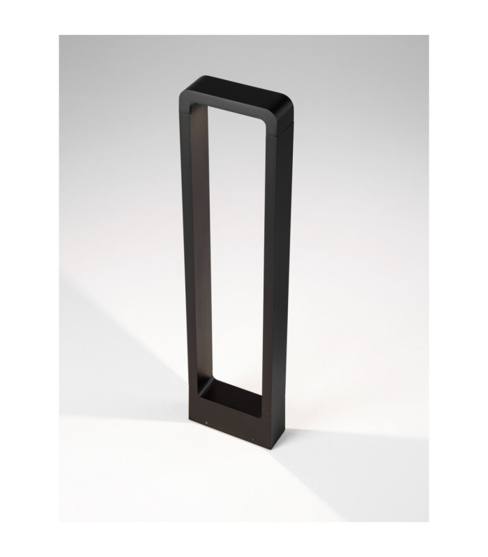 Minimal Outdoor Bollard Sandy Black LED 7W 369lm 3000K IP65-5