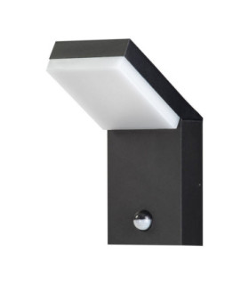 Farge Outdoor Wall Down Lamp Dark Anthracite LED 12W 703lm IP65 3000K Sensor-1