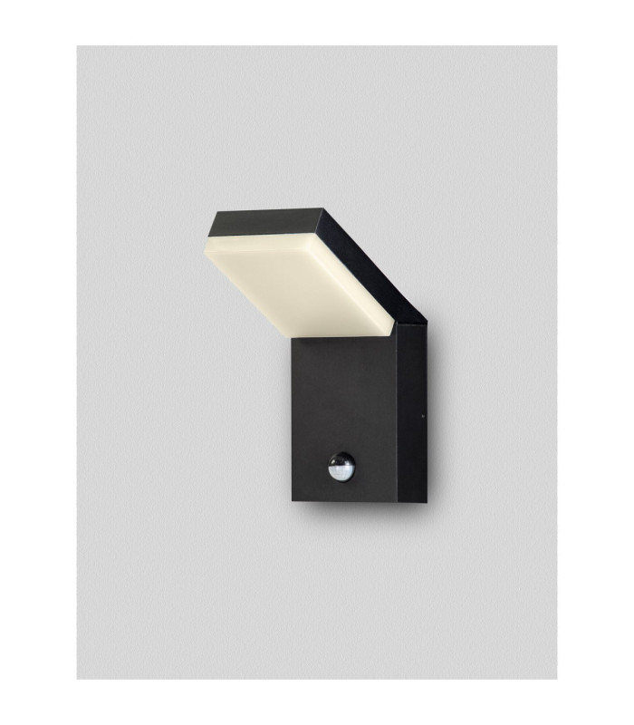 Farge Outdoor Wall Down Lamp Dark Anthracite LED 12W 703lm IP65 3000K Sensor-4