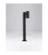 Pec Outdoor Bollard Sandy Black LED 8W 223lm IP65 3000K-3