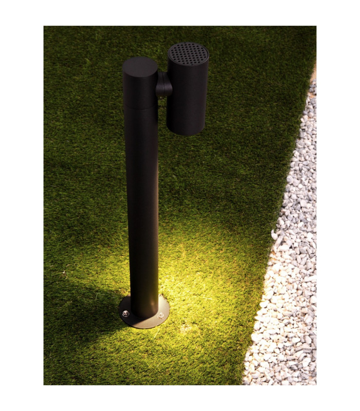 Pec Outdoor Bollard Sandy Black LED 8W 223lm IP65 3000K-5