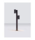 Pec Outdoor Bollard Sandy Black LED 13W 520lm IP65 3000K-4