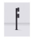 Pec Outdoor Bollard Sandy Black LED 13W 520lm IP65 3000K-6