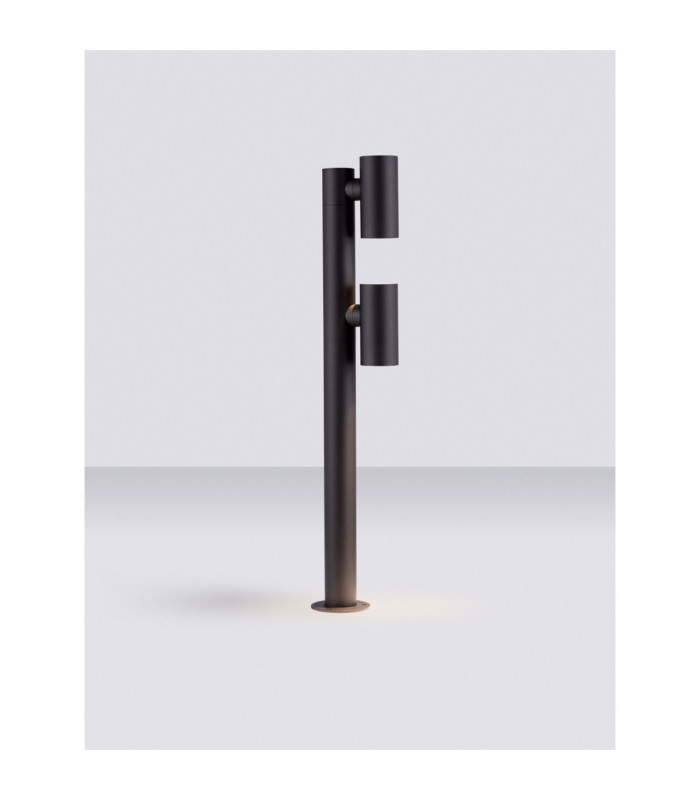 Pec Outdoor Bollard Sandy Black LED 13W 520lm IP65 3000K-7