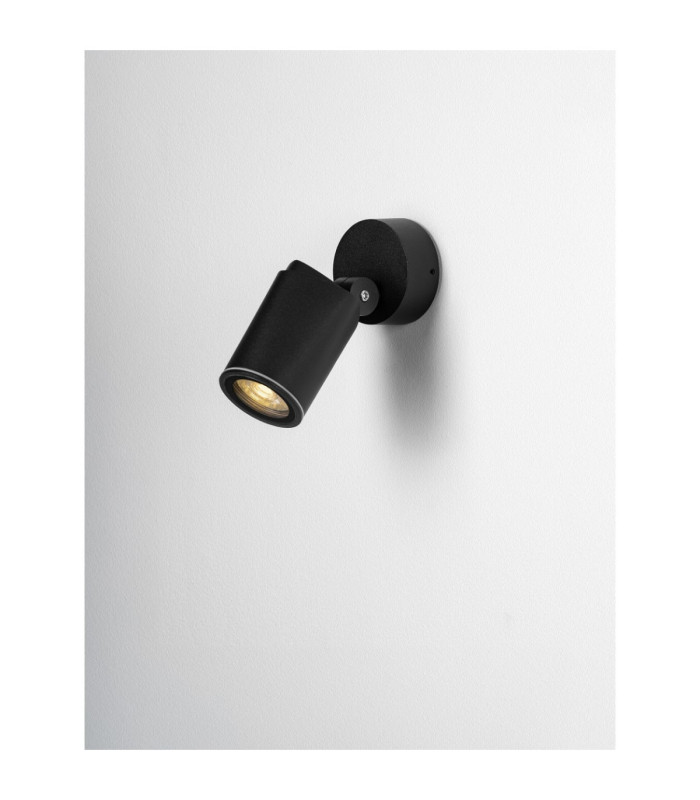 Spy Outdoor Spotlight Sandy Black GU10 1x10W IP65-4