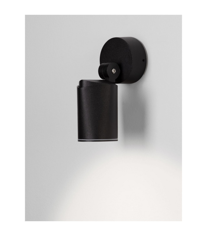 Spy Outdoor Spotlight Sandy Black GU10 1x10W IP65-5