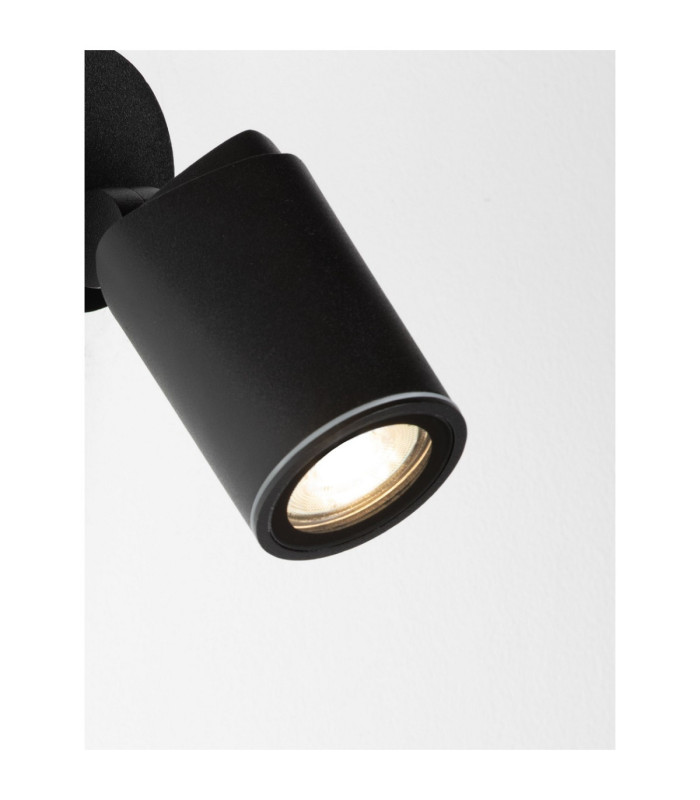 Spy Outdoor Spotlight Sandy Black GU10 1x10W IP65-7