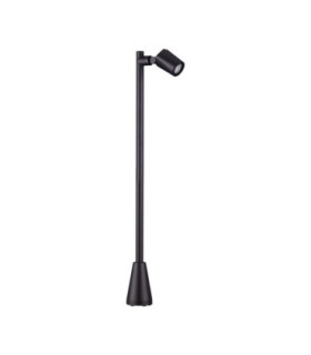 Spy Outdoor Bollard Sandy Black GU10 1x10W IP65-1