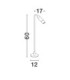 Aether Outdoor Bollard Dark Anthracite LED 5W 71lm 3000K IP65-7