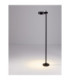 Dyol Outdoor Bollard Sandy Black LED 7W 420lm 3000K IP65