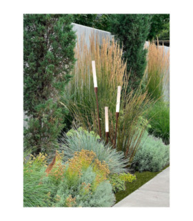 Slot 80cm Outdoor Spike Corten LED 4W 195lm 3000K IP65-2