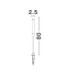 Slot 80cm Outdoor Spike Corten LED 4W 195lm 3000K IP65-9